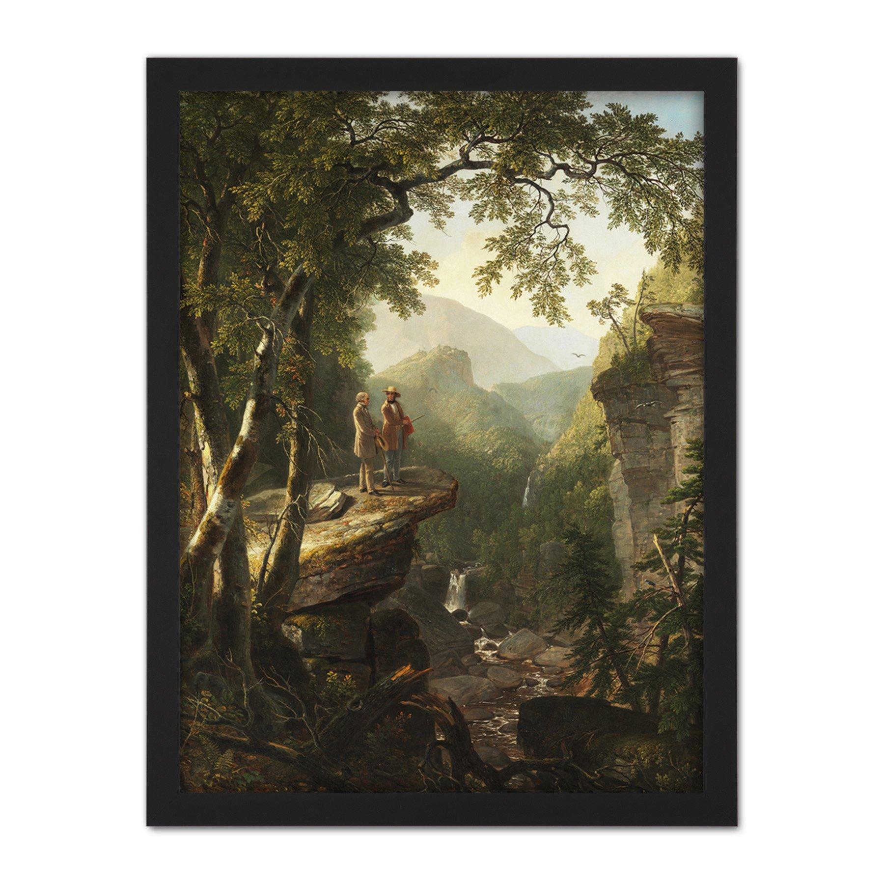 Durand Kindred Spirits Painting Large Framed Wall Decor Art Print